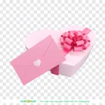 Png hộp quà trái tim valentine Valentine’s Day heart-shaped gift box 14022026