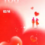 Psd màu đỏ valentine tình yêu Valentine’s Day re 13022026