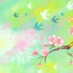 Hình nền phong cảnh mùa xuân Spring landscape wallpaper 06022026b