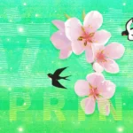Hình nền phong cảnh mùa xuân hoa đào Spring landscape wallpaper with cherry blossoms 06022026