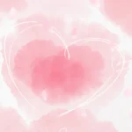 Psd background trái tim màu hồng Pink heart 9532
