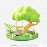 Png ình cây cối mùa xuân 3d image of spring trees 9974