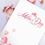 Psd valentine thiệp tình yêu màu hồng Love Card pink 9597