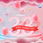 Psd nền màu hồng valentine quốc tế phụ nữ International Women’s Day Pink 10330