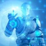 Psd hình nền công nghệ trí tuệ nhân tạo wallpaper with artificial intelligence technology 10743