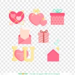 Psd Biểu tượng trái tim Heart Icon 9619