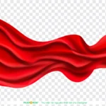 Png Ruy băng dải lụa màu đỏ tươi Bright red silk ribbon 10889