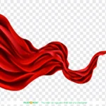Png Ruy băng dải lụa màu đỏ tươi Bright red silk ribbon 10892