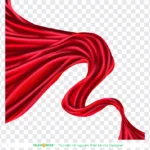 Png Ruy băng dải lụa màu đỏ tươi Bright red silk ribbon 10898