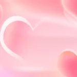 Psd nền màu hồng trái tim Pink heart background 9669