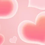 Psd nền màu hồng trái tim Pink heart background 9672