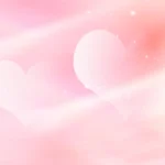 Psd nền màu hồng trái tim Pink heart background 9695