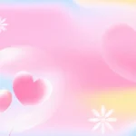 Psd nền màu hồng trái tim Pink heart background 9750