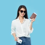 Stock photo model, travel model 9770