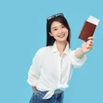 Stock photo model, travel model 9773
