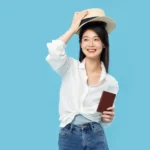 Stock photo model, travel model 9776