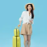 Stock photo model, travel model 9782