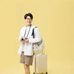 Stock photo model, travel model 9806