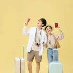 Stock photo model, travel model 9809