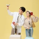 Stock photo model, travel model 9812