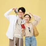 Stock photo model, travel model 9815