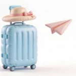 3D vali, máy bay, mủ đội, suitcase, airplane, helmet 9993