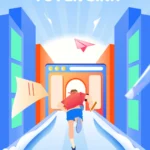 Vector banner tuyển sinh học sinh student recruitment 10459