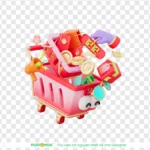 Png icon 3D thương mại mua sắm commercial shopping 10393