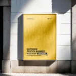 Free Outdoor Banner Poster Mockup 10134