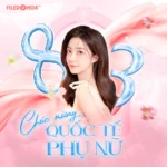 Psd banner vuông 8/3 quốc tế phụ nữ International Women’s Day (March 8th). 10537