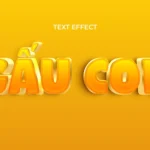 Psd text effect gold hiệu ứng chữ vàng gold 13949