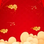 Psd background màu đỏ thiết kế tết lòng đèn design for Tet (Vietnamese New Year) and lanterns 13093