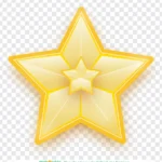 Psd ngôi sao nền trong suốt star transparent background 12404