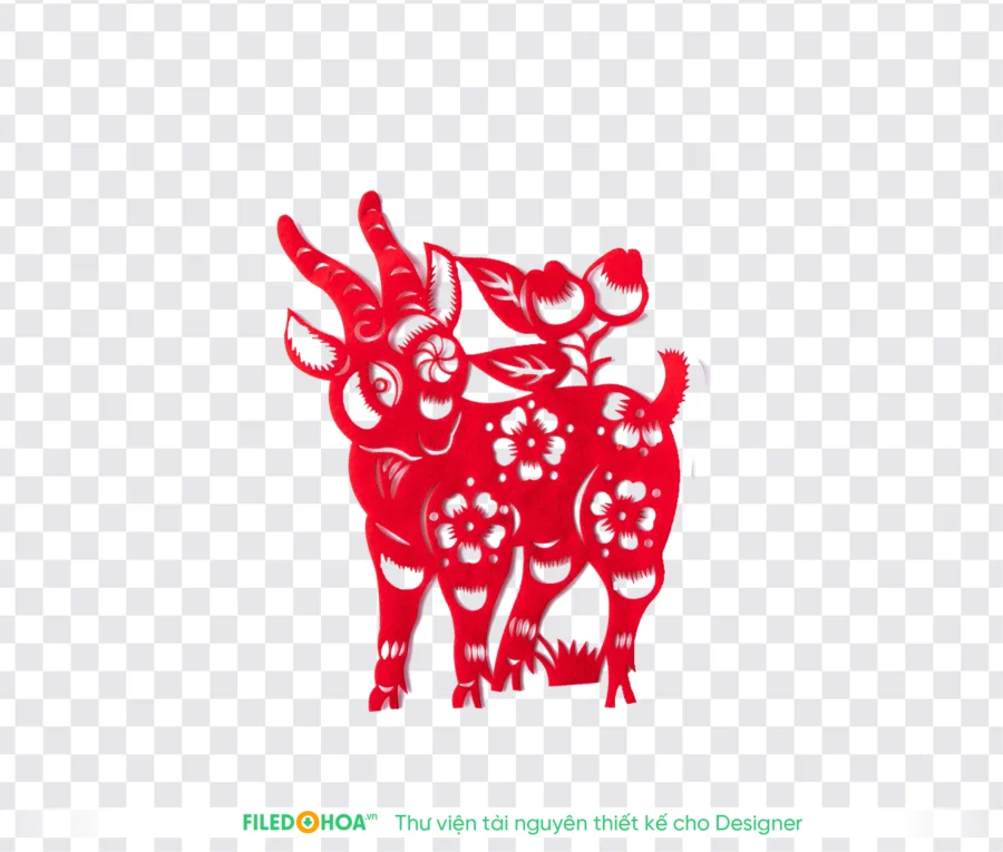 Hình con dê PNG