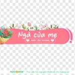 Khối trang trí quảng cáo ngày của mẹ Mother’s Day advertising display block 12728