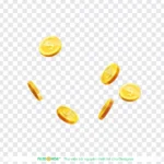 Psd tiền xu tiền vàng nền trong suốt coin and gold coin transparent background 13275