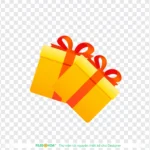 Png hộp quà nền trong suốt gift box with transparent background 14361