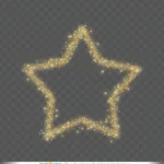 Psd ngôi sao nền trong suốt star transparent background 12416