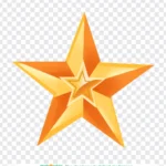 Psd ngôi sao nền trong suốt star transparent background 12422