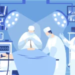 Vector bác sĩ y tá hình vẽ minh hoạ doctor and nurse illustration 12465