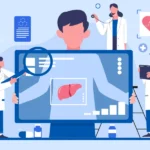 Vector bác sĩ y tá hình vẽ minh hoạ doctor and nurse illustration 12477