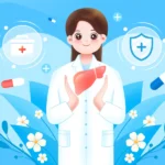 Psd bác sĩ y tá hình vẽ minh hoạ doctor nurse illustration 12450