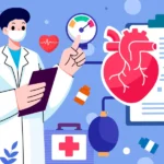 Psd bác sĩ y tá hình vẽ minh hoạ doctor nurse illustration 12456