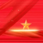 Psd nền màu đỏ ngôi sao sự kiện red background with event star 12564