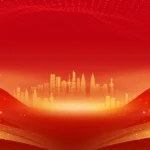 Psd background màu đỏ thành phố red city 12098