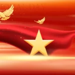 Psd nền màu đỏ ngôi sao sự kiện red background with event star 12570