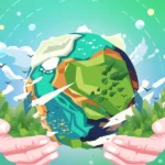 Psd ngày trái đất Earth Day 13532