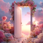 Jpg cổng hoa màu hồng hình nền Pink flower arch wallpaper 11680