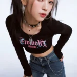 Jpg photo model cô gái mặc đồ thời trang girl wearing fashionable clothes 12299