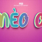 Psd text effect hiệu ứng chữ 13964